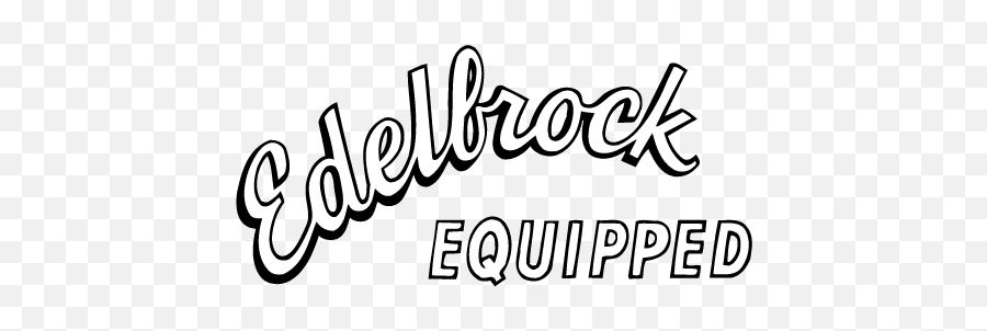 Edelbrock Vintage 01 - Edelbrock Logo Png,Edelbrock Logo