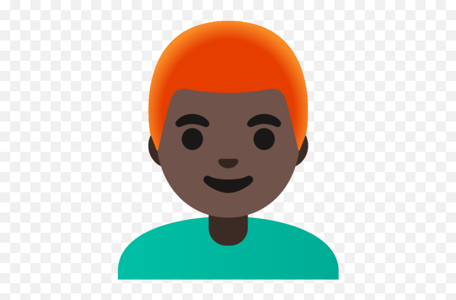 Man Dark Skin Tone Red Hair Icon - Download For Free Dark Skin With Red Hair Man Png,Hair Icon