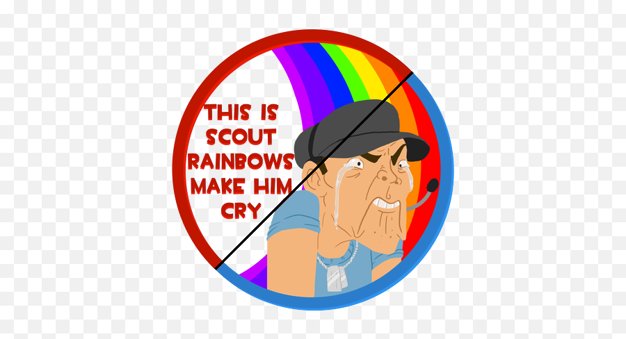 Rainbows Make Him Cry Team Fortress 2 Sprays - Senior Citizen Png,Sonic Folder Icon