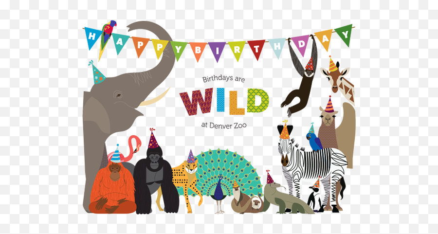 Denver Birthday Party Ideas With Adventure - Birthday Party Animal Png,Birthday Party Png