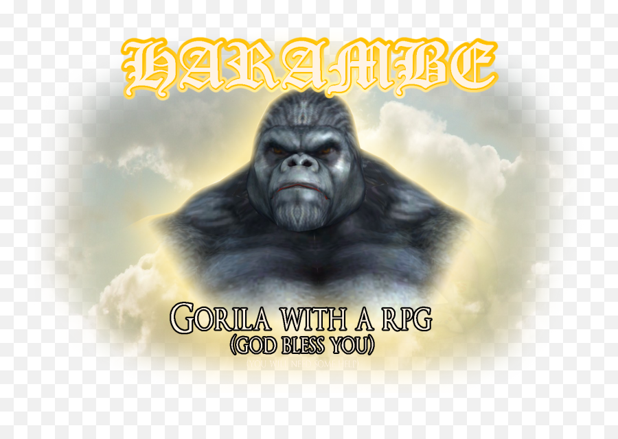 Harambe Playervsboss Wiki Fandom - Poster Png,Harambe Transparent