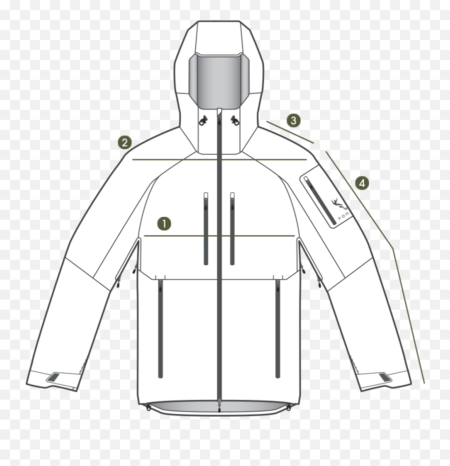 Menu0027s Warm Weather Rain Jacket From Forloh - Long Sleeve Png,Icon 1000 Hood Jacket