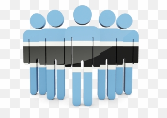 People Icon Illustration Of Flag Botswana - Irish Icon png