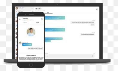 Online Text App Enjoy Texting Skype - Technology Applications Png,Skype Icon Meanings