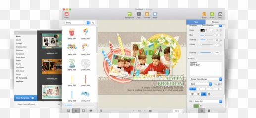 Create Personalized Collages Mac With Photo App - For png