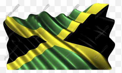 Waving Jamaican Flag Cloth - Moving Jamaica Flag Png,Jamaica Flag Png