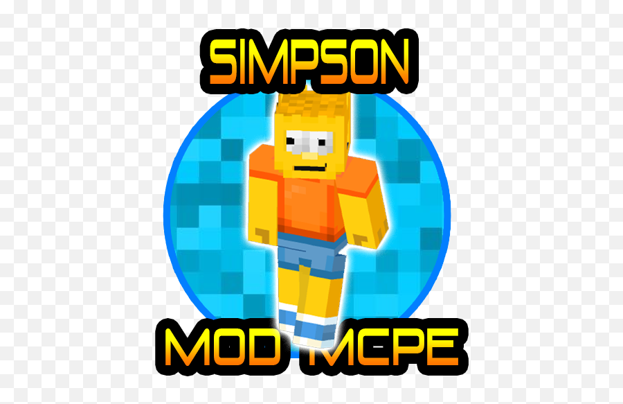 Bart In Mcpe - Map Simpsons For Minecraft Pe Apk 37 Fictional Character Png,Bart Simpson Icon