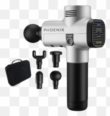 Phoenix A2 Ultra Quiet Deep Tissue Muscle Massage Gun - Top Gun Massage Phoenix Png,Pheonix Png