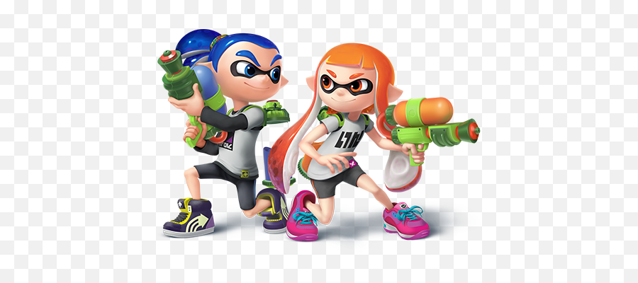 Inkling Png 5 Image - Inkling Boy And Girl,Inkling Png