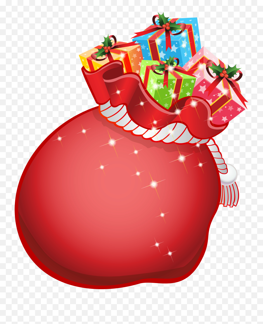 Download Free Png Santa Gift Bag