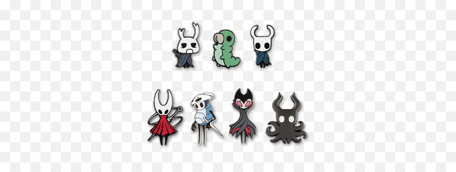 Hollow Knight - Bug Heads Pin Set Series 1 Fangamer Png,Hollow Knight Icon
