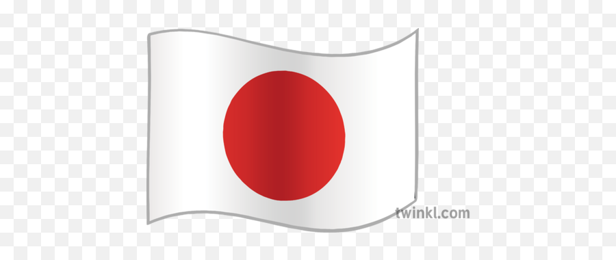 Japan Flag Emoji Newsroom Ks2 Illustration - Twinkl Circle Png,Japanese Flag Transparent