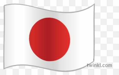 Japan Flag Emoji Newsroom Ks2 Illustration - Twinkl Circle png