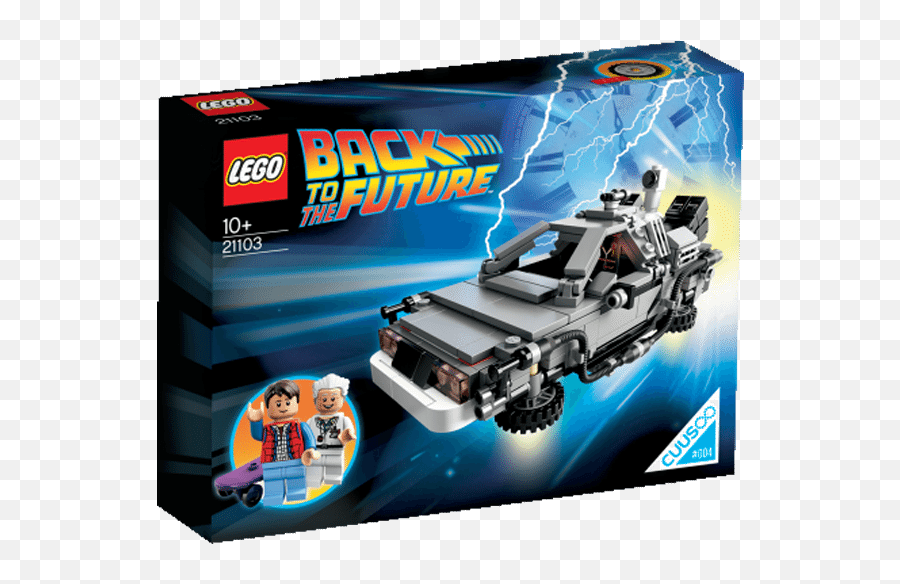 Lego Delorean Time Machine Now Available Gadget Review - Lego Delorean Time Machine Png,Delorean Png