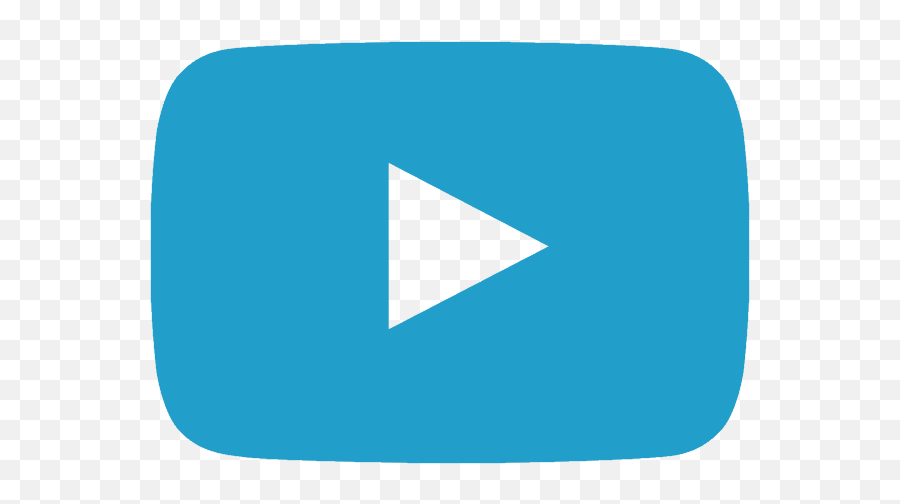 Youtube Play Logo Png - Youtube Logo Play Icon Blue Youtube Logo Blue And White,Youtube Play Png