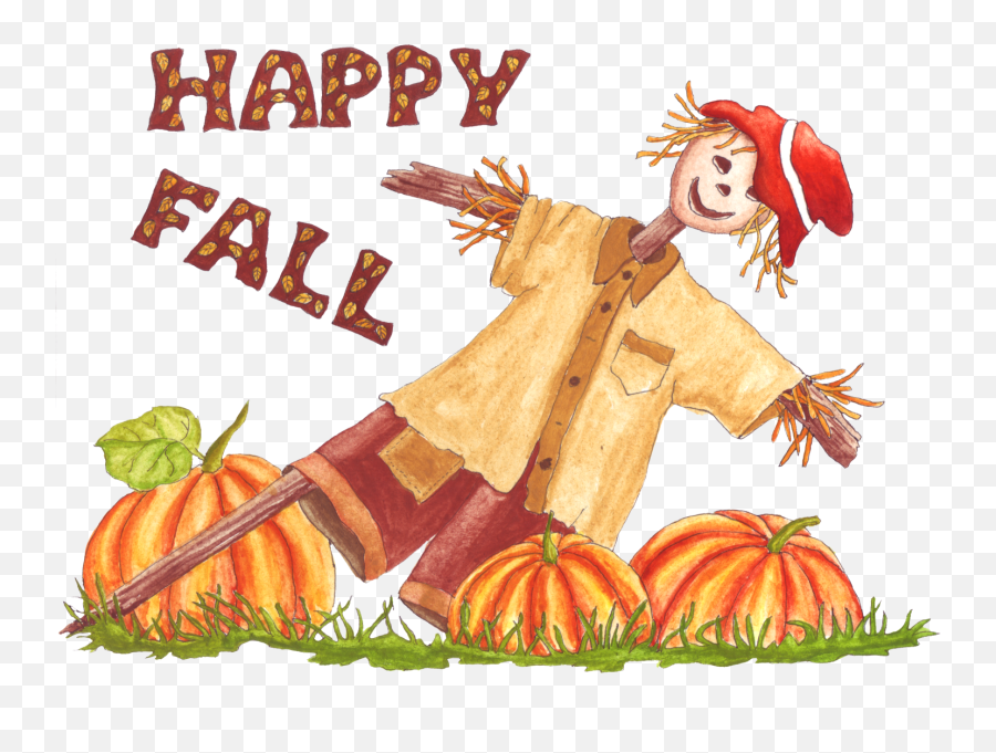 Fall Clip Art - Happy Fall Clipart Png,Fall Clipart Png