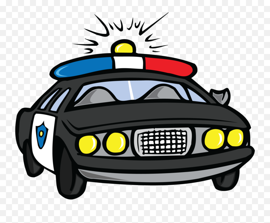Police Car Siren Officer Clip - Police Car Clip Art Png,Police Siren Png
