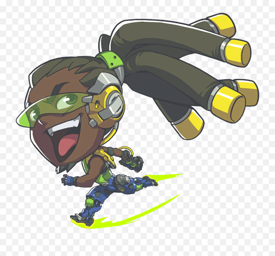 Junkrat Cute Spray Transparent U0026 Png Clipart Free Download - Ywd Overwatch Stickers Lucio,Doomfist Png