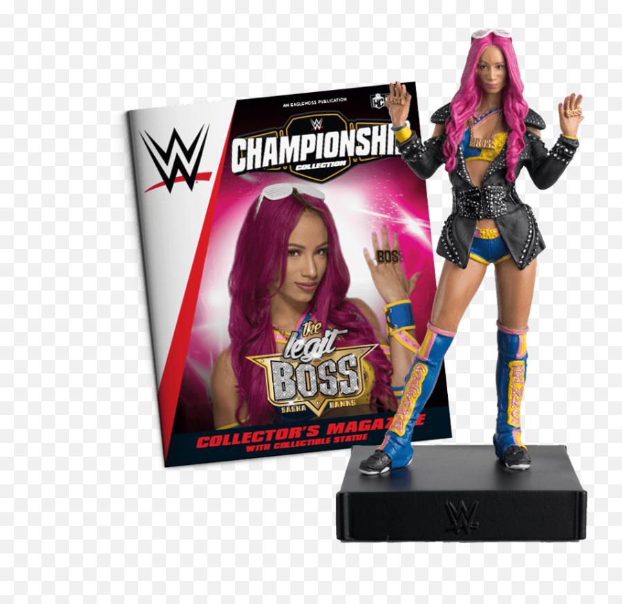 Wwe Championship Collection Eaglemoss - Wwe Championship Collection Eaglemoss Png,Sasha Banks Png