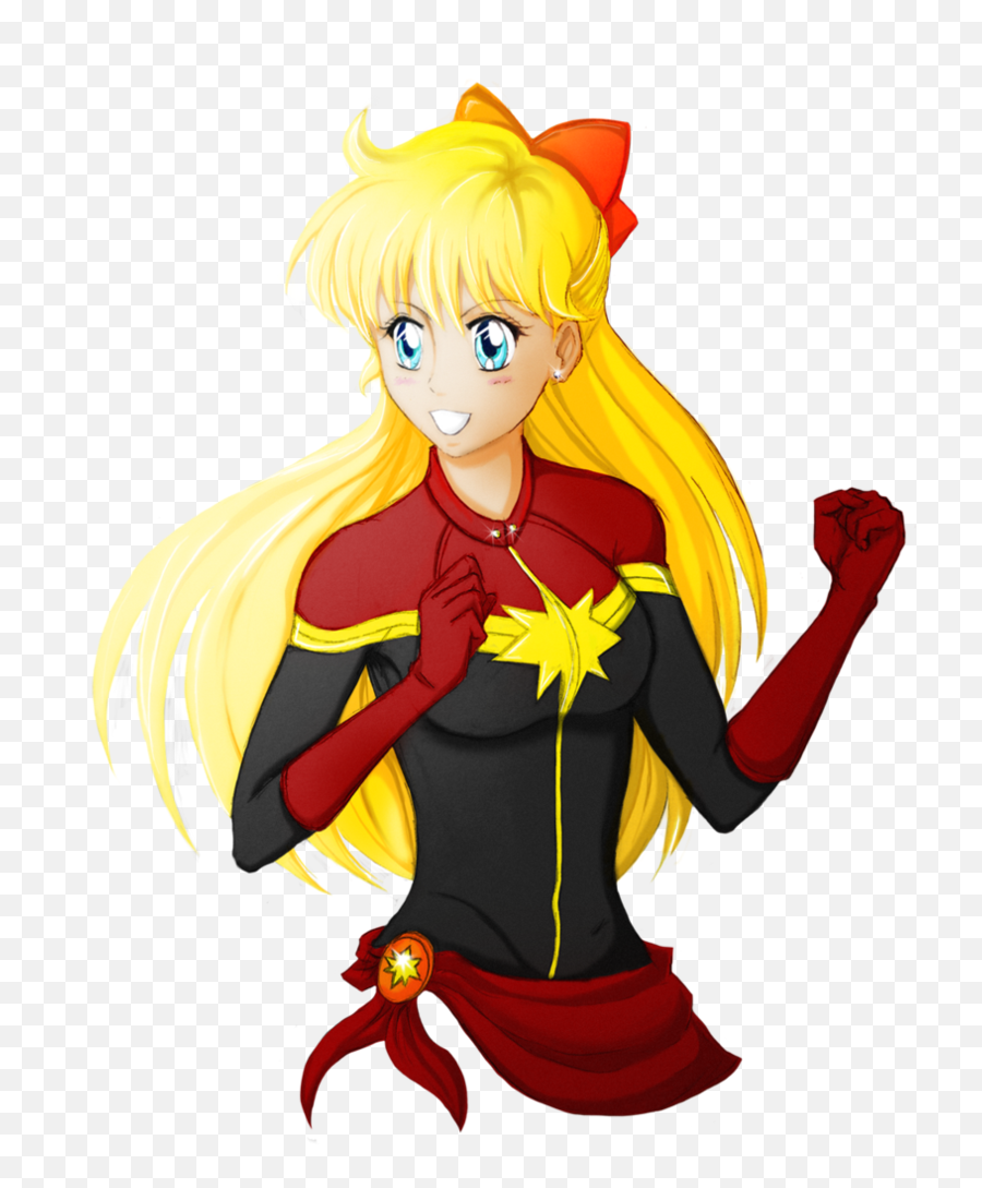 Download Marvel Heroes 2016 Carol Danvers Sailor Venus - Carol Danvers Png,Vision Marvel Png