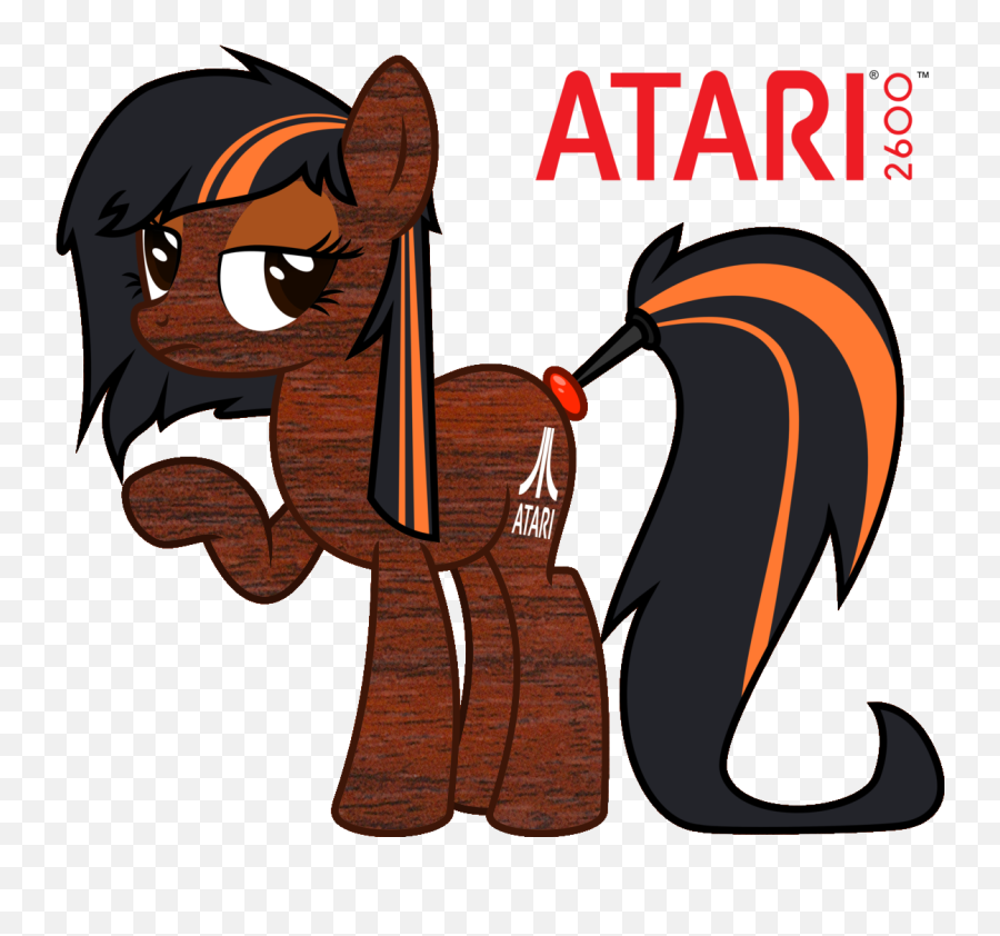 My Little Pony Woodgrain - Atari Logo Png,Atari Logo Png