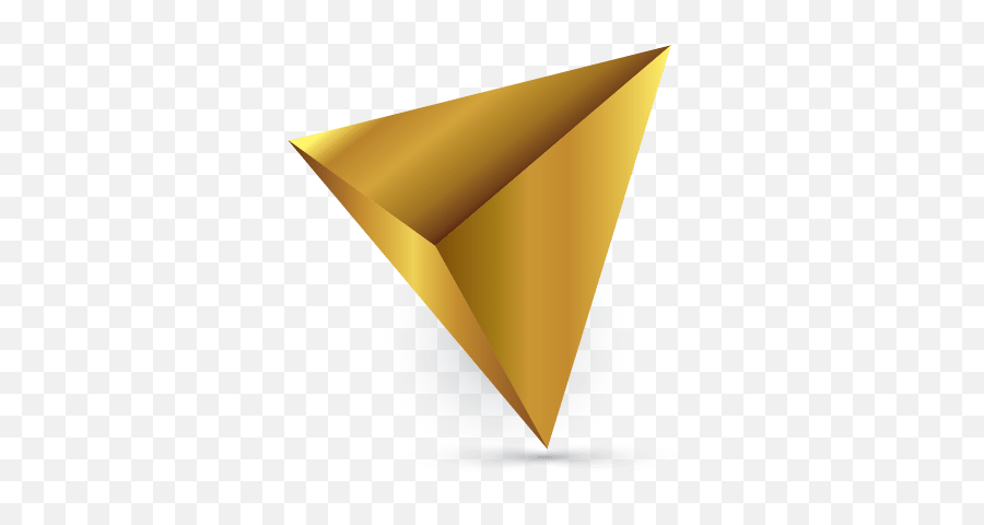 Free 3d Logo Maker - Online 3d Triangular Logo Design Gold Triangle 3d Png,Gold Triangle Png