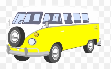 Vw Volkswagen Car - Free Vector Graphic On Pixabay Vw Van Clipart Transparent Png,Camper Png