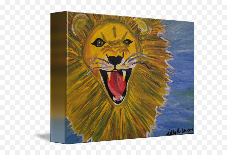 Roaring Lion By Kelly Carlson - Roar Png,Roaring Lion Png