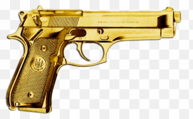 Download Golden Gun - Png PNG Image with No Background