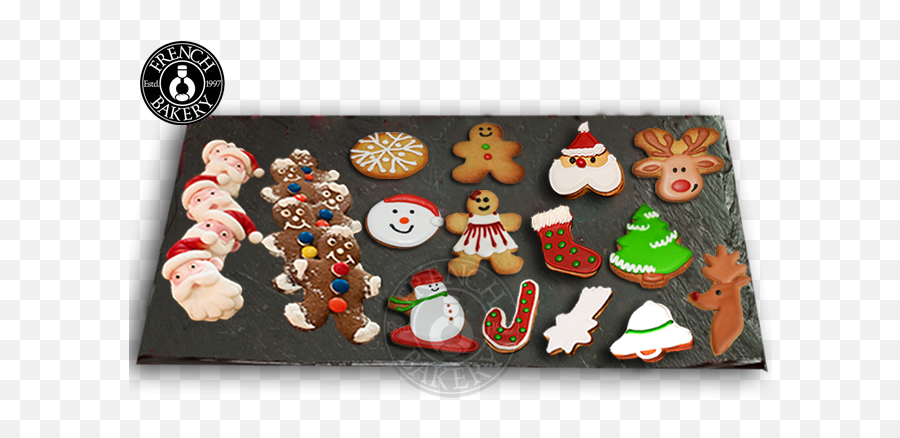Christmas Special Cookies French Bakery Dubai Menu - French Bakery Christmas Cookies Png,Christmas Cookies Png