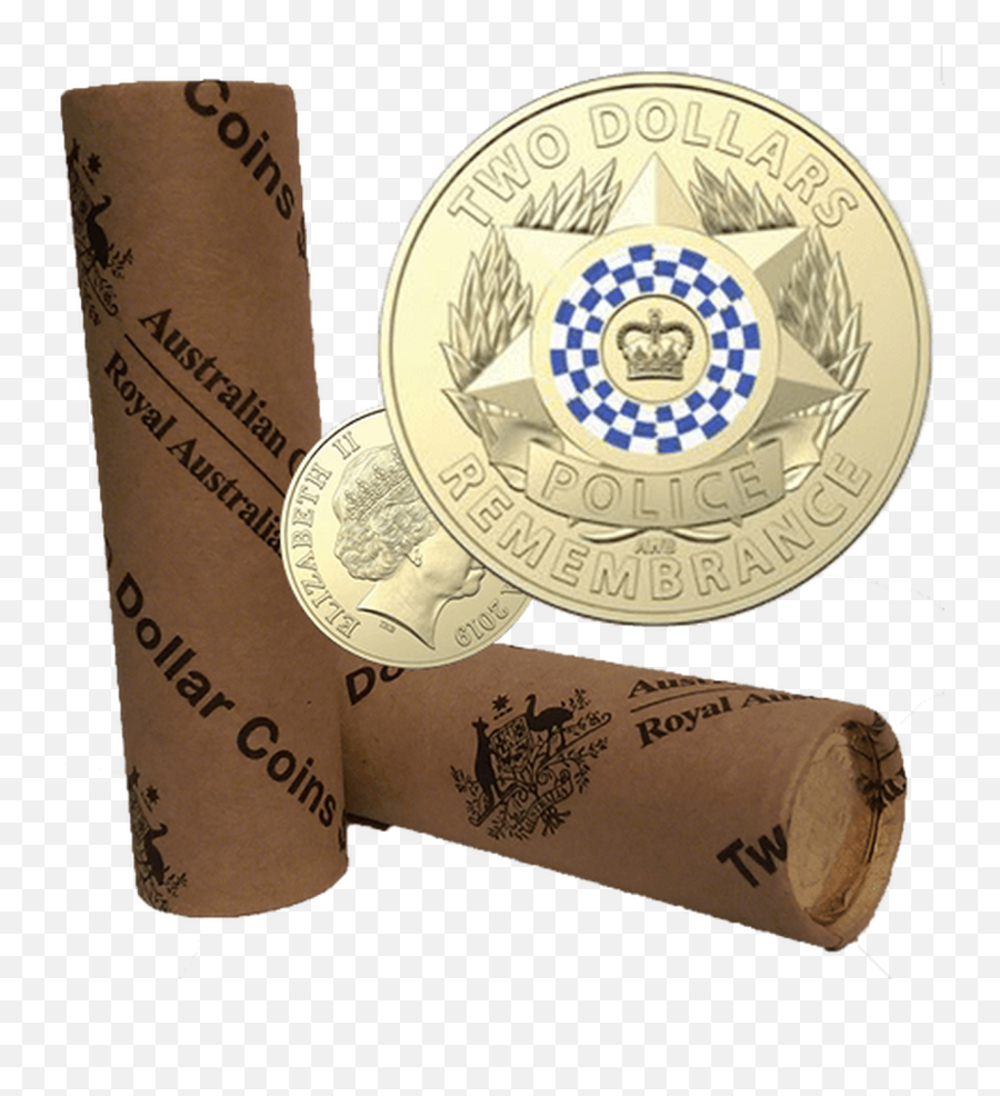 Royal Australian Mint Roll - 2019 Police Remembrance Coin Png,Money Roll Png