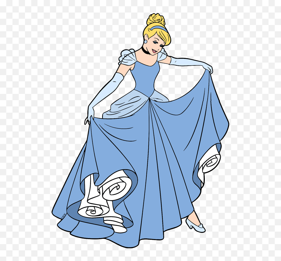 Cinderella Png - Gown Clipart Cinderella Ball Disney Cinderella Clipart,Cinderella Png