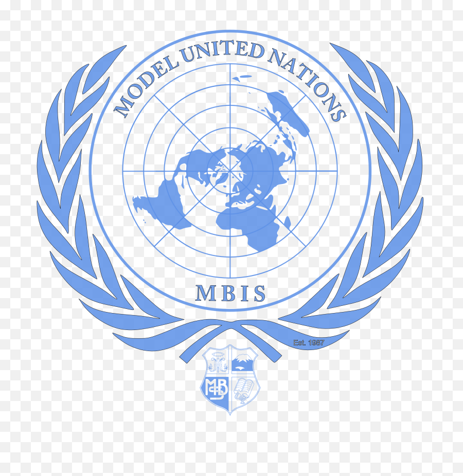 Download Model United Nations Mbis - Model United Nations Logo Png,United Nations Logo Png