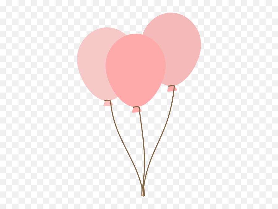 Pink Balloons Clip Art C 1607715 - Png Pink Balloons Clipart,Balloons Clipart Png