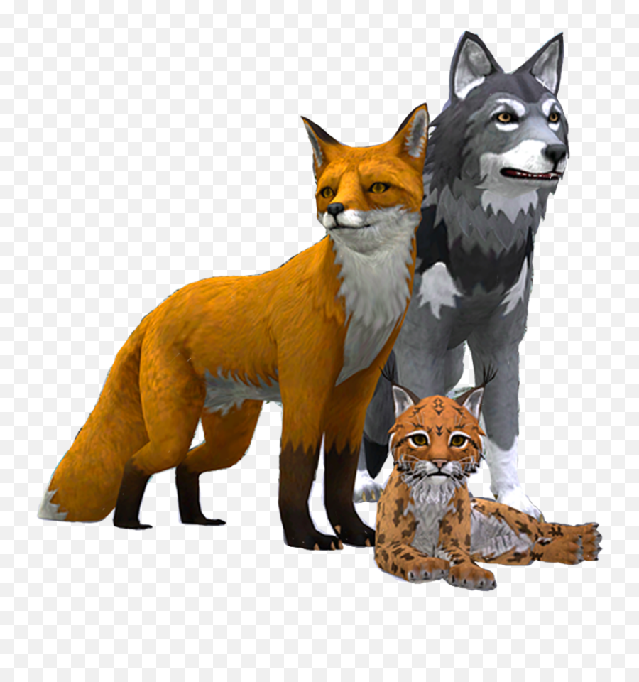 Adventure As A Wolf Fox - Wildcraft Animal Sim Online 3d Png,Lynx Png