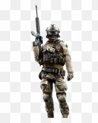 Mercenary United Soldier Png Download - Battlefield 4 Assault