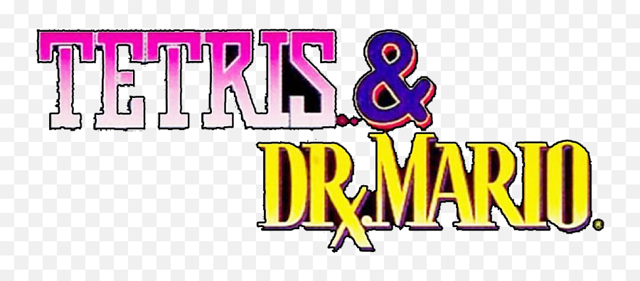 Download Tetris Dr Mario Logo Hd Png - Tetris Dr Mario Logo,Mario Logo Png