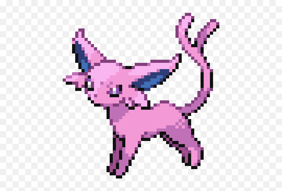 Espeon - Pixel Art Pokemon Fusión Png,Espeon Png