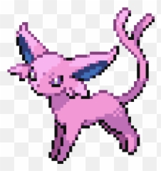 Espeon - Pixel Art Pokemon Fusión Png,Espeon Png