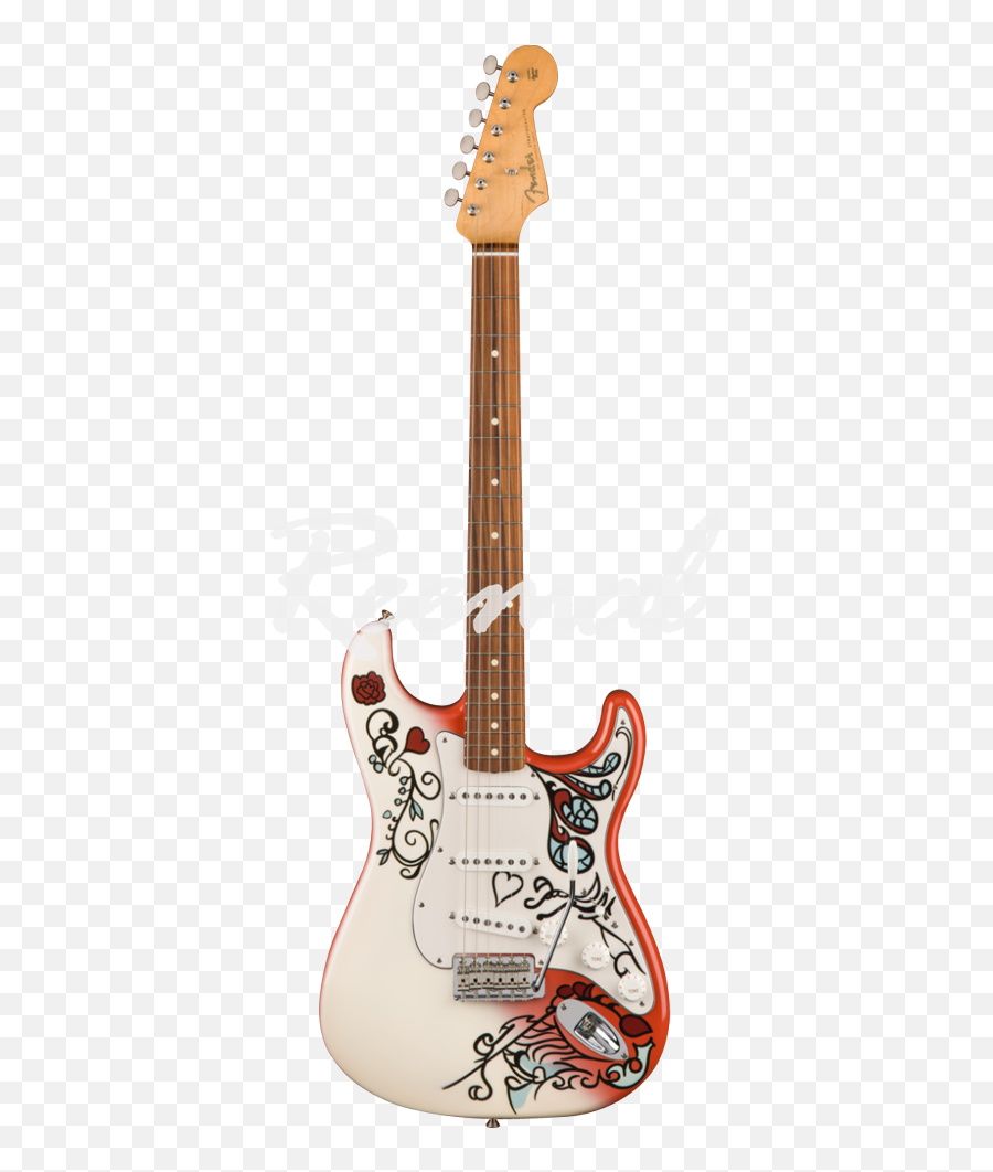 Electric Guitar Jimi Hendrix Monterey - Jimi Hendrix Electric Guitar Png,Jimi Hendrix Png