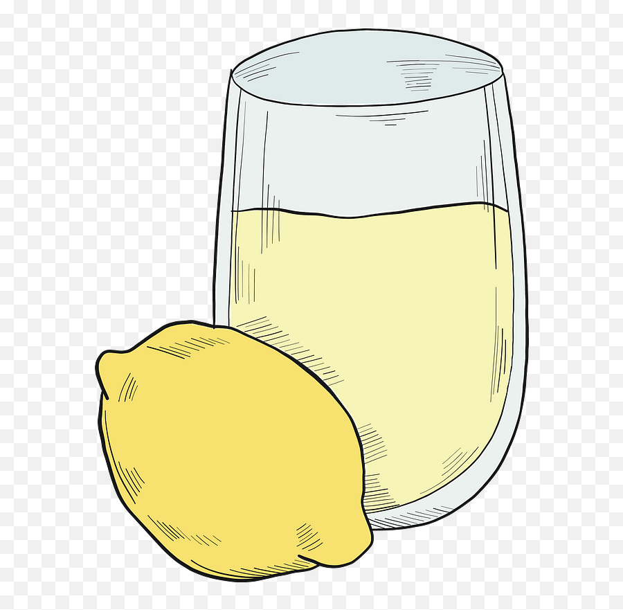 Glass Of Lemonade Clipart Free Download Transparent Png - Illustration,Lemonade Png