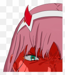 Angry Red Oni Zero Two - Speed Paint Link To Video In Minecraft Pixel Art png