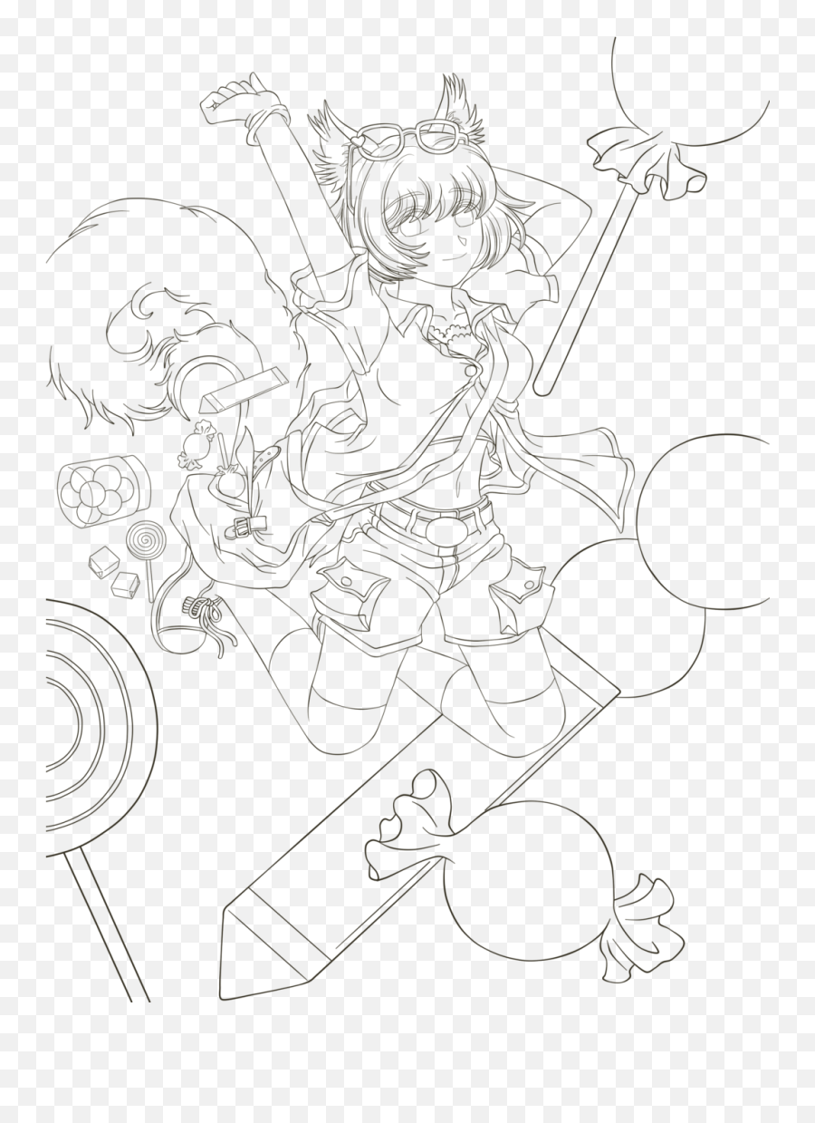 Lineart Anime  Pesquisa Google  Coloring Book Transparent PNG  900x963   Free Download on NicePNG