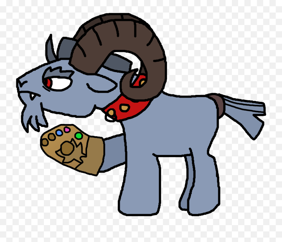 1828781 - Artistgoatcanon Avengers Infinity War Thanos Mlp Season 9 Grogar Png,Infinity Gauntlet Transparent