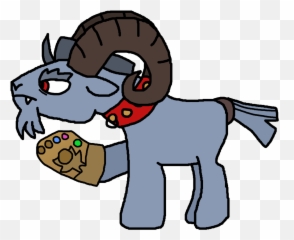 1828781 - artistgoatcanon avengers infinity war Thanos Mlp Season 9 Grogar png