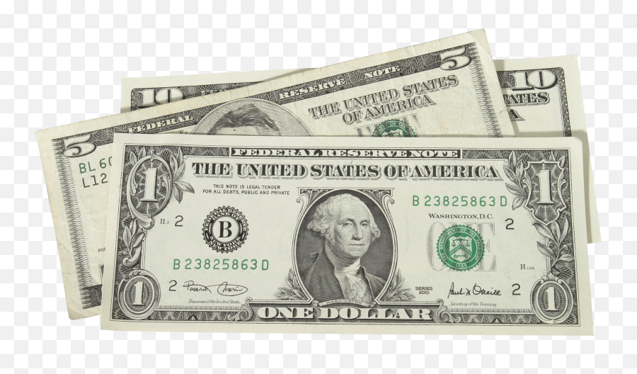 Us Dollar Png 8 Image - Dollar Bill Transparent Background,One Dollar Png