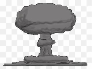Transparent Mushroom Cloud Png Cartoon - Clipart