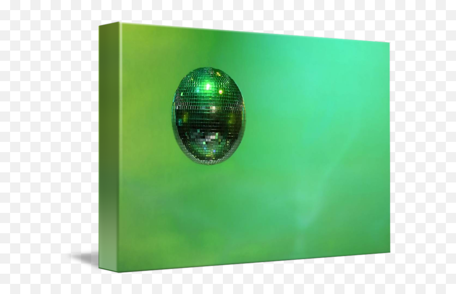 Mirror Ball Background Green By Don Beaulieu - Circle Png,Mirror Transparent Background