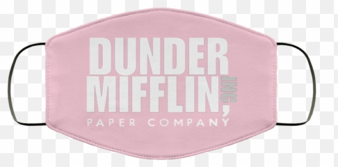 Dunder Mifflin Paper Company Face Mask - My Neighbor Totoro Png,Dunder Mifflin Logo Png