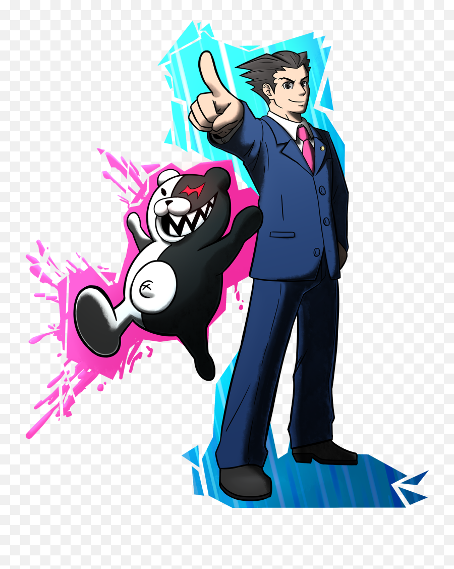 Law U0026 Disorder U2013 Siivagunner King For Another Day - Ace Attorney X Danganronpa Png,Phoenix Wright Png